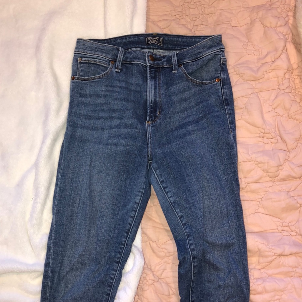 Medium wash jeans